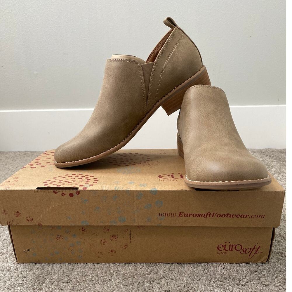 New Eurosoft Maple Stone Women’s Shoes Wide Width Size 8.5